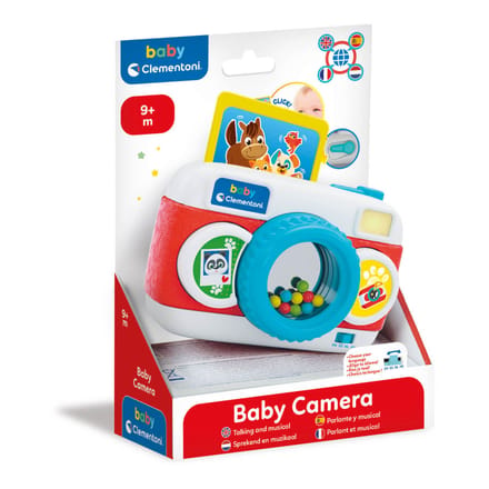Clementoni - Baby Camera - interactief speelgoed met licht en geluid - Vanaf 9 maanden