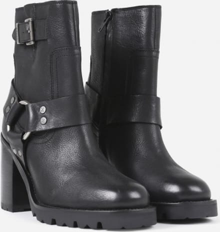 BRONX - New Visor - Vrouw - Enkellaarzen - Zwart - maat 38