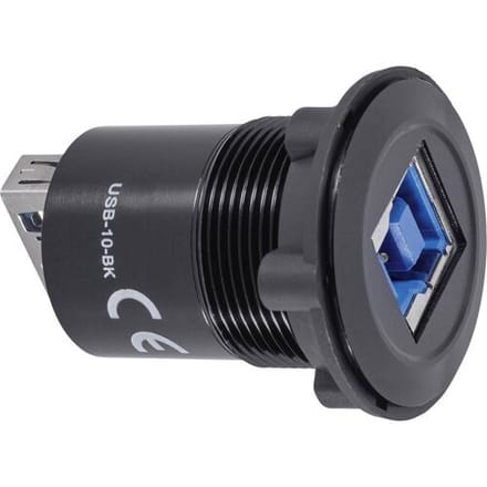 TRU COMPONENTS USB-10-BK USB-inbouwbus 3.0 Bus, inbouw Inhoud: 1 stuk(s)