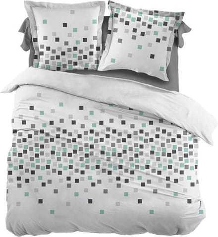 Snoozing Pieter - Dekbedovertrek - Eenpersoons - 140x200/220 cm + 1 kussensloop 60x70 cm - Gray
