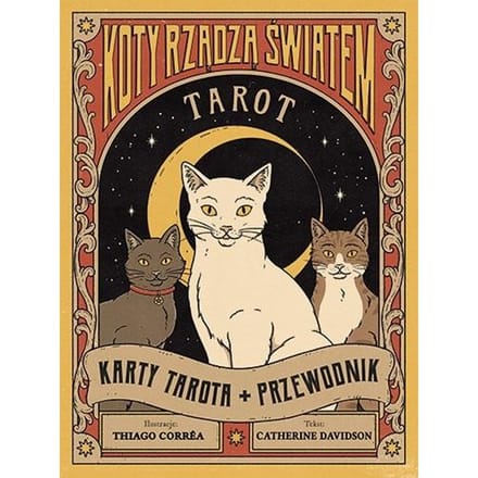 Tarot: Katten Regeren de Wereld. Tarotkaarten + Gids