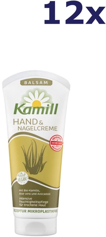 12x Kamill Hand & Nagel Creme 100ml Balsam