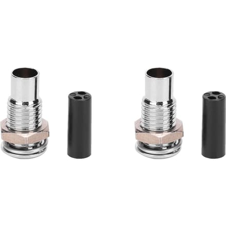 20 stuks LED-houders met ringmontage, messing lichtgevende diode, platte metalen voet, industriële besturing, 3 mm