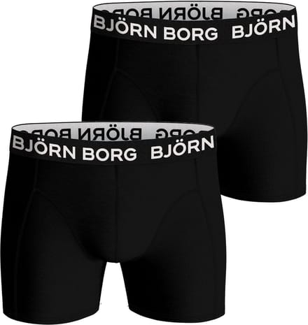 Björn Borg Bamboo Cotton Blend boxers - heren boxers normale lengte (2-pack) - multicolor