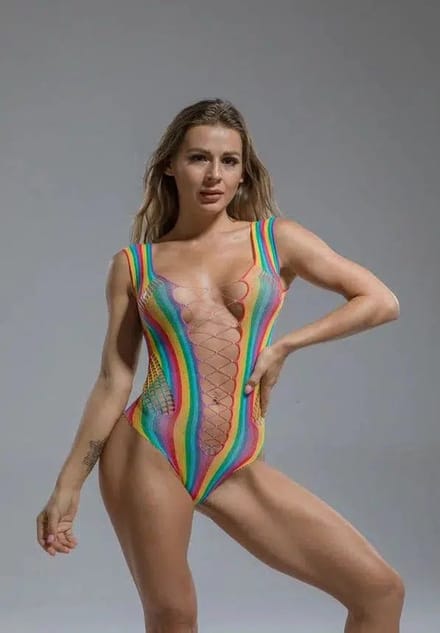 Cindylove - Visnet Body - One size - Rainbow