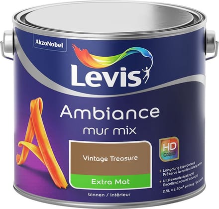 Levis - Ambiance Mur Extra Mat Mix - Vintage Treasure - Mengverf - 2,5 L