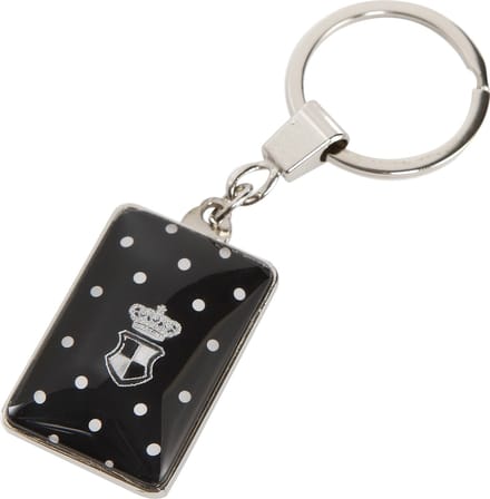 Goebel - Chateau | Sleutelhanger Design Dots | Metaal - 9cm