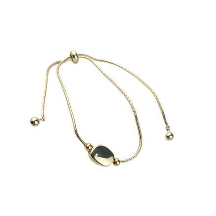 Charm Bracelet Adjustable Gold 14K