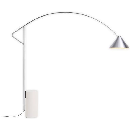 HAY vloerlamp Compass, aluminium, hoogte 217 cm, E27