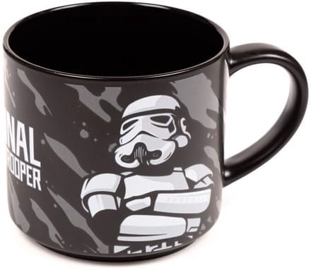 Mok - The Original Stormtrooper - Large - Zwart&Wit - Porselein - 470ml