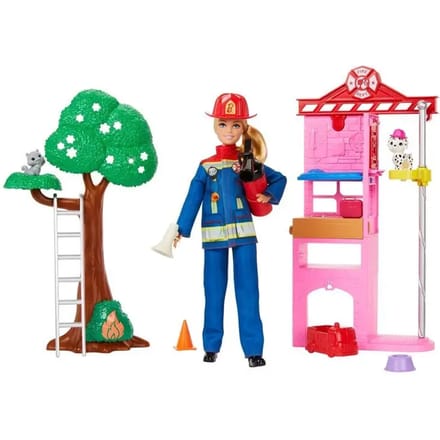 Brandweerman pop brandweerkazerne pop Mattel