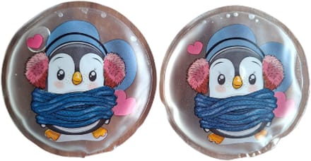 Kerst Handwarmers - Set van 2 stuks - Herbruikbare Warmtepads - Winter Handenwarmers