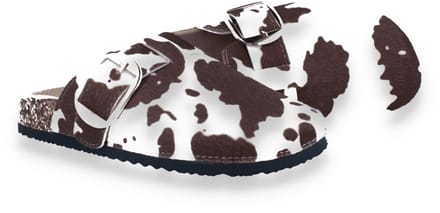 Mode-mania Dames Pantoffel | Bruin | Maat: 37
