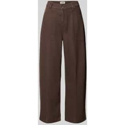 barrel fit broek met steekzakken model 'DERIVE'