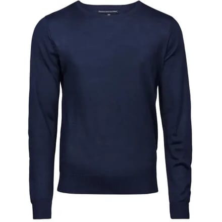 Tee Jays - Crew Neck Pullover Sweater - Navy maat M