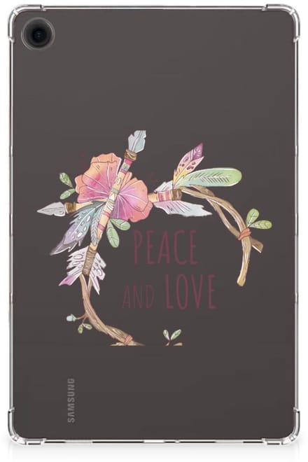 Samsung Galaxy Tab A9 Plus Tablet Back Cover Boho Text