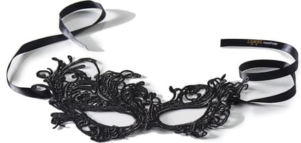 Dirty Little Secret - Flirty Lace Masker Zwart