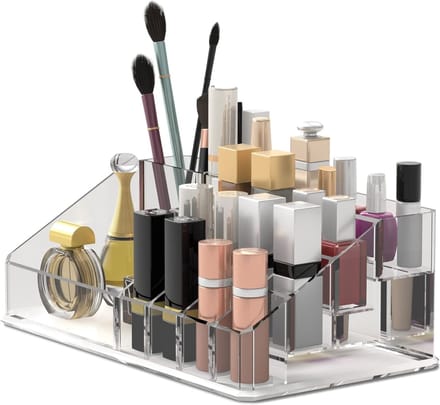 Make-uporganizer, opbergdoos voor cosmetica, 1 laag