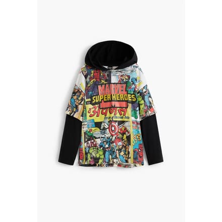 Junior Hoodie Desigual Marvel Magazine