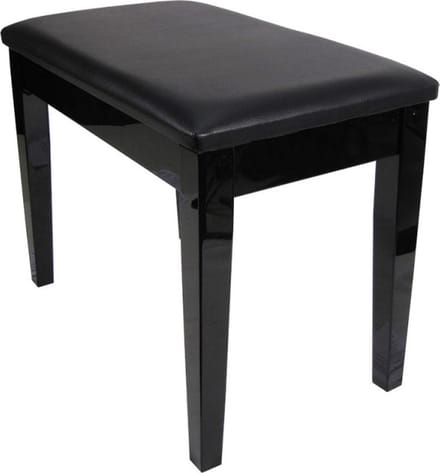 Scarlatti Piano Bench Black Standard Model Matt KY104-1