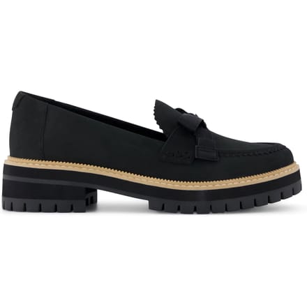 Mocassins met een decoratieve strik dames Toms Cara Bow
