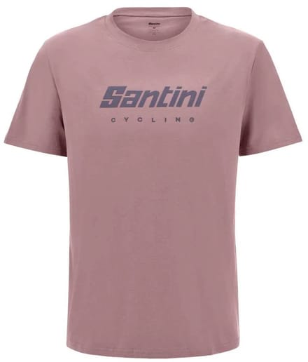 Santini T-shirt Met Korte Mouwen Roze XL