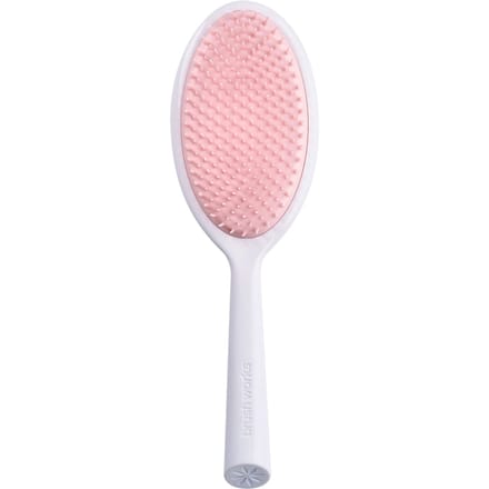brushworks Wet Detangling Hair Brush White/Pink 1 st