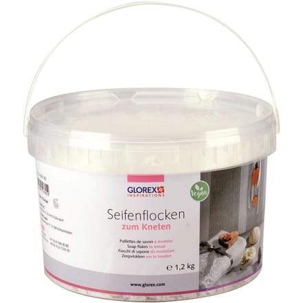 Zeepvlokken om te kneden, wit - 1200 g