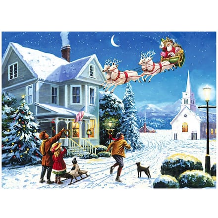 Schilderen op nummers "Santa Claus", 30 x 40 cm