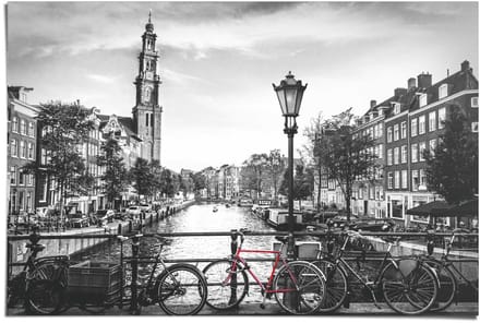 Poster Amsterdamse grachten - 61 x 91,5 - Papier - REINDERS
