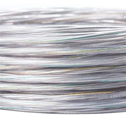 Transparante 3-aderige Stroomkabel 3x0,75 mm² - 5 Meter