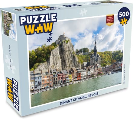 Puzzel Dinant Citadel, België - Legpuzzel - Puzzel 500 stukjes