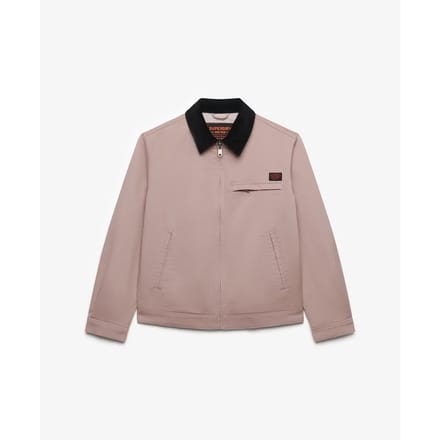 Damesjas met fluwelen kraag Superdry Ranch