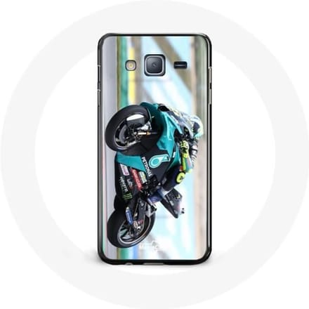 Case voor Samsung Galaxy J7 Valentino Rossi motorrijder
