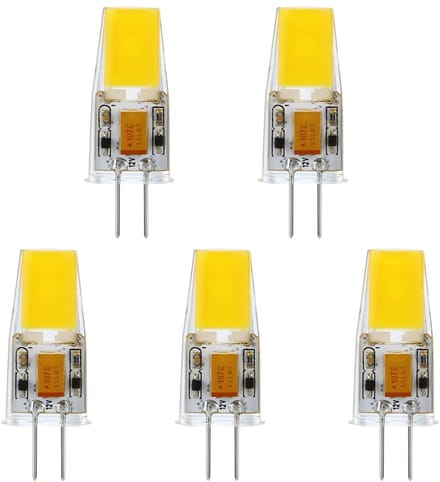SPL G4 LED Lamp 2W Dimbaar - Warm Wit - 260lm - T12 - 5 Stuks
