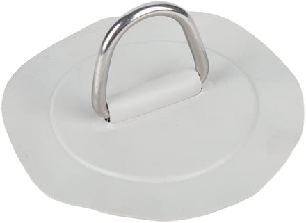 Dailygoods- D Ring Patch 6in - PVC - Roestvrij Staal - Opblaasbare Boot - Vlot - Kajak/Cano - Goede prestaties - Bootaccessoire