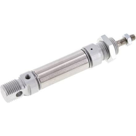 ISO 6432 Ronde Enkelwerkende Cilinder 16-15mm - Magnetisch