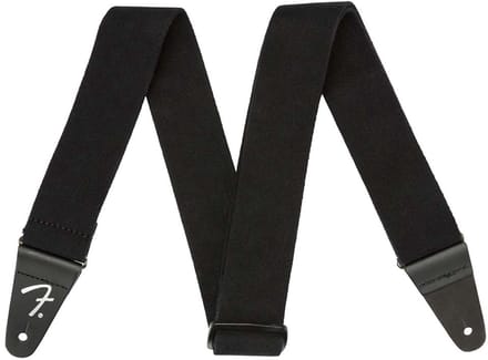 Fender SuperSoft Gitaarband Zwart 0990642006