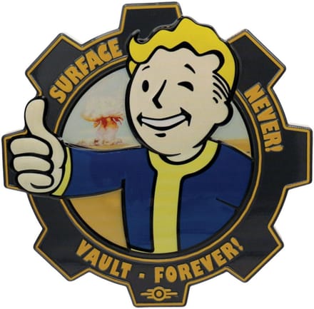 Fallout Resin Plaque Vault Boy