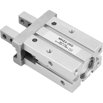 20mm Boring Parallelle Stijl Luchtgrijper Pneumatische Cilinder MHZ2 20D