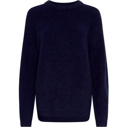 Relaxed fit gebreide pullover met alpaca-aandeel model 'Miabelle Hope'