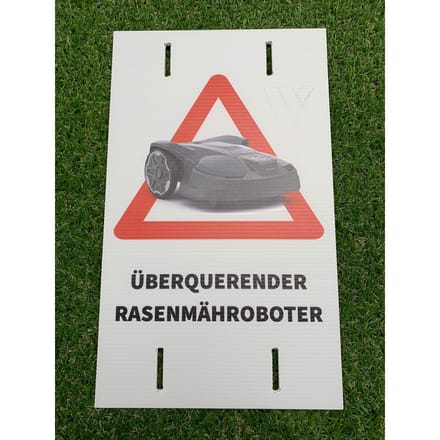 Bordje overstekende robotmaaier 37x23 de