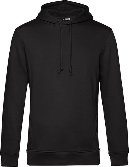B&C Heren Biologische Hoodie (Zwart)