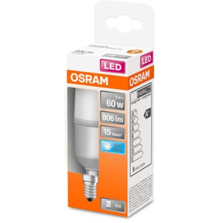 OSRAM LED lamp E14 Classic STICK mat 4.000K 8W