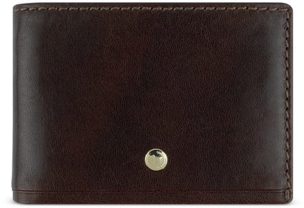 bugatti portemonnee Neaples Mini Wallet Brown donkerbruin