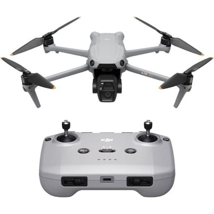DJI Air 3S (RC-N3), drone met 4K-camera, dual-camera, 1" CMOS groothoekcamera, 4K/60fps HDR-video en 14 stops dynamisch bereik, 45 min. maximale