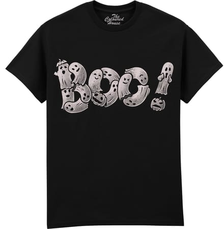 Boo! The Coloured House T-shirt 4XL