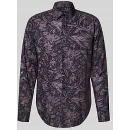 Loose fit zakelijk overhemd met kentkraag, model 'Matty'