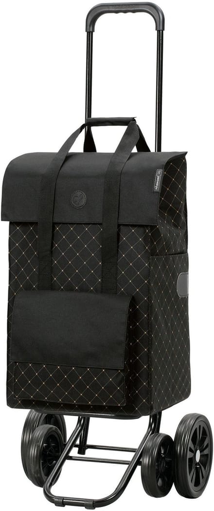 Andersen Shopper Quattro Shopper Lisa Winkelwagen 59 cm - 45 L - schwarz