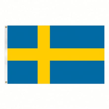 Go Go Gadget - Zweedse Vlag - 90x150cm - Zweden